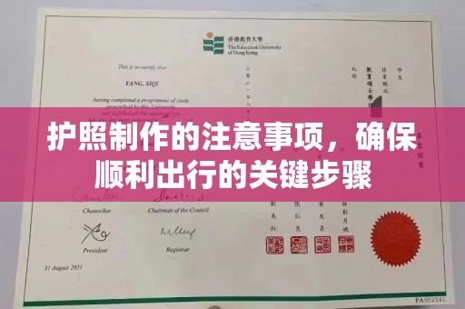 康保护照制作的注意事项，确保顺利出行的关键步骤